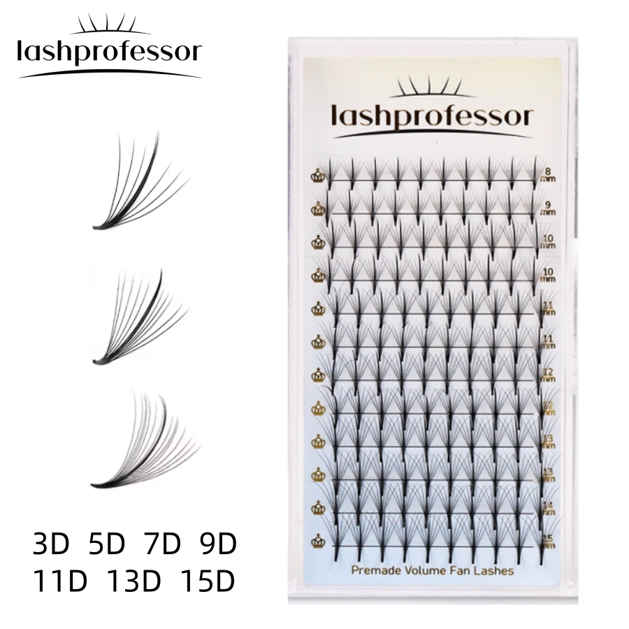 Eyelash Extension Russian - 3D/5D/7D/9D/11D/15D El Yapımı İnce Uçlu, İnce