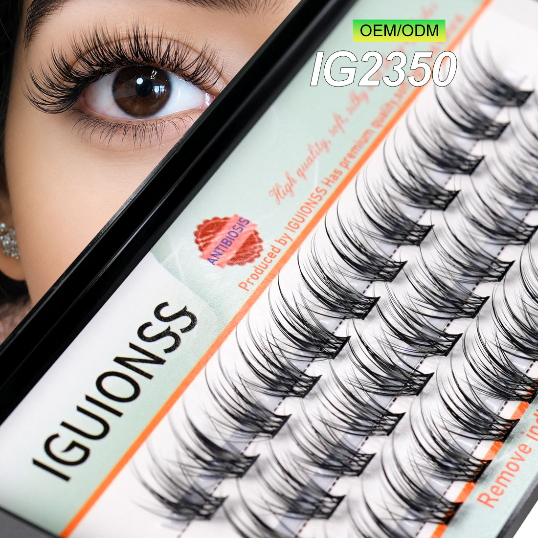 OEM ODM Kirpik Demetleri DIY T - Eyelash Extension Human Hair incelemesi ve fiyatı